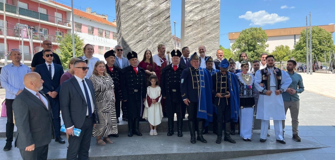 Kaurić i Piuković na proslavi 1100. obljetnice krunidbe kralja Tomislava u Kninu