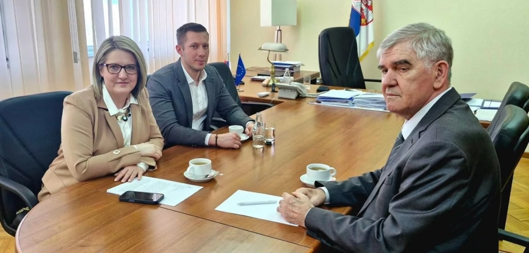 Susret s ministrom za ljudska i manjinska prava Demom Berišom 