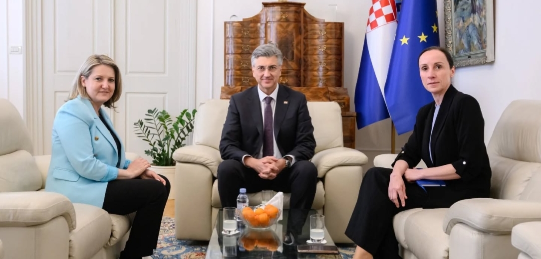 Jasna Vojnić s Plenkovićem o izazovima i budućim koracima za Hrvate u Srbiji