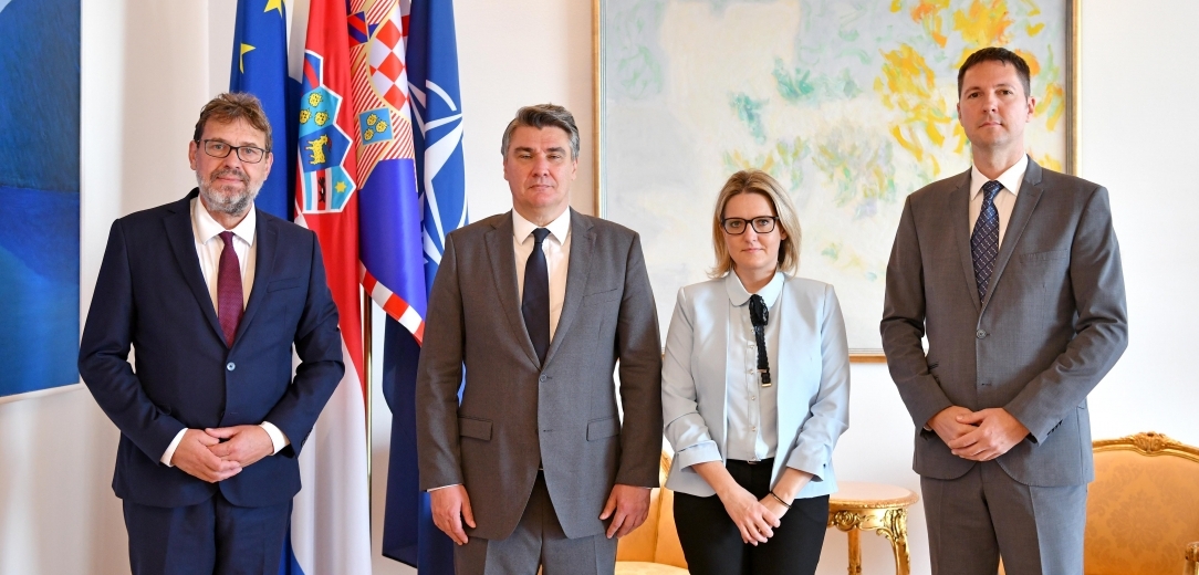 Predstavnici Hrvata iz Republike Srbije u posjetu predsjedniku Republike Hrvatske