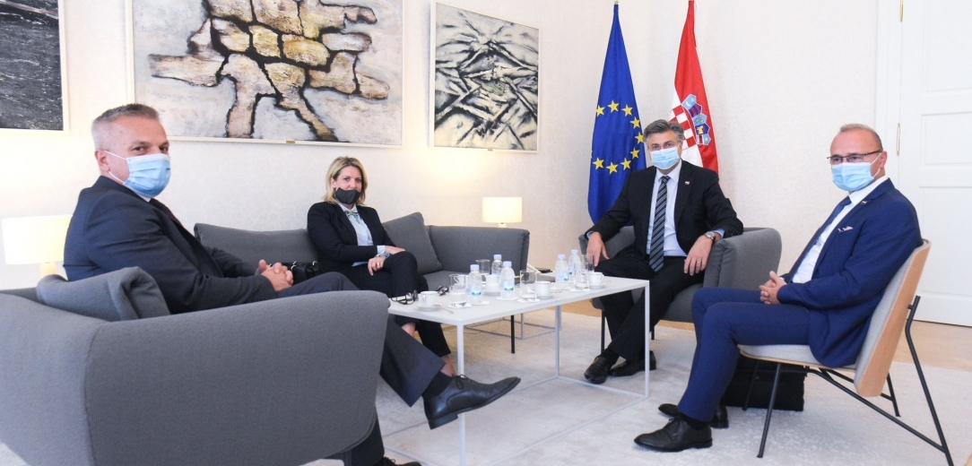 ​​​​​​​Predsjednica HNV-a Vojnić i premijer RH Plenković sastali se u petak u Zagrebu