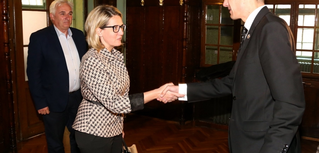 ​​​​​​​Predsjednik Skupštine grada primio delegaciju Hrvatskog nacionalnog vijeća na čelu s predsjednicom Jasnom Vojnić