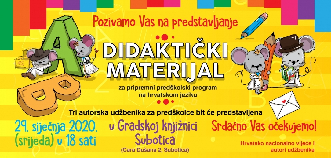 Predstavljanje tri autorska udžbenika za predškolce