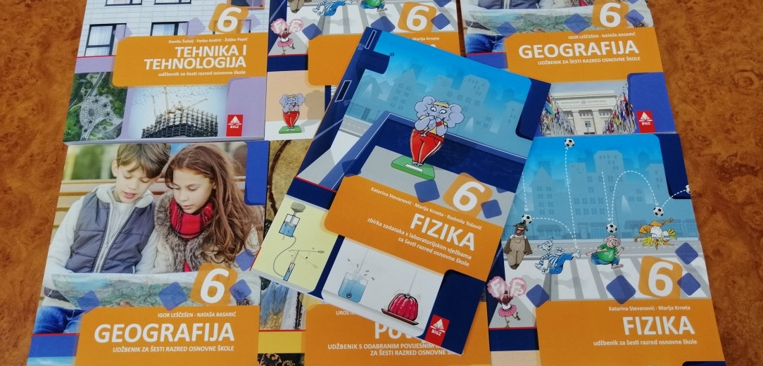 Udžbenici za drugi i šesti razred stigli u HNV