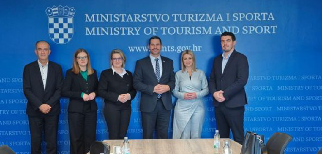 Sastanak s ministrom Ministarstvom turizma i sporta Tončijem Glavinom u Zagrebu