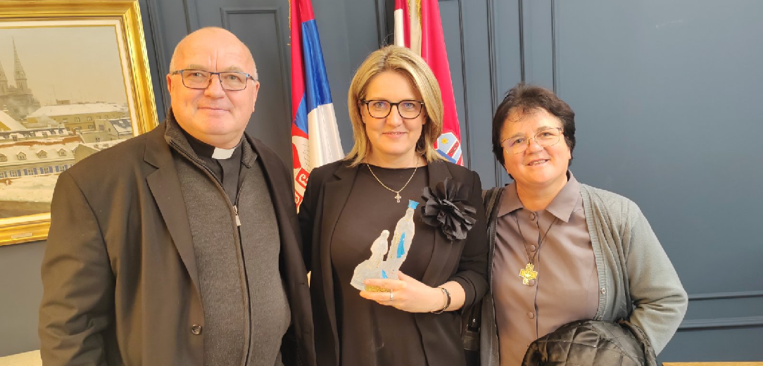 Novi župnik vlč. Dominik Ralbovski u posjetu Hrvatskom nacionalnom vijeću