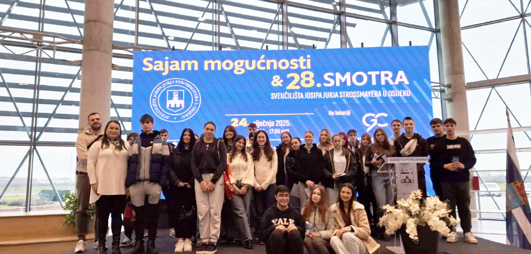 Naši učenici na Sajmu mogućnosti u Osijeku