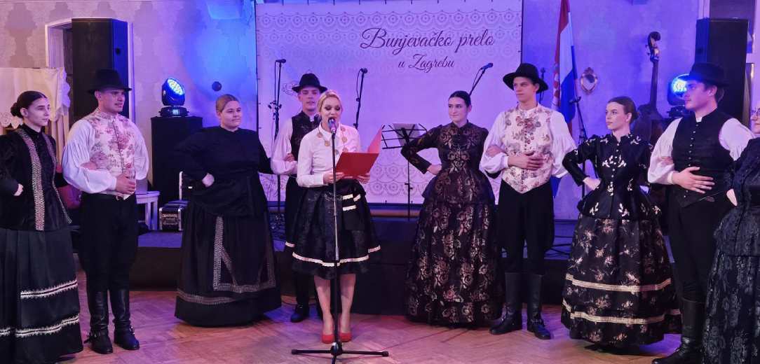 Jasna Vojnić na „Bunjevačkom prelu“ u Zagrebu: Ne posustajte, ne odustajte