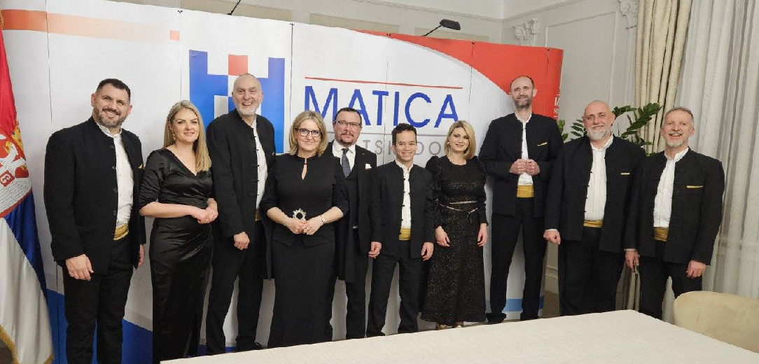 Klapa Kampanel u posjet Hrvatsko domu – Matici 
