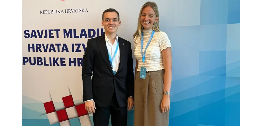 Lucija Horvacki i Darko Peka predstavljaju hrvatsku manjinu u Srbiji u prvom sazivu Savjeta mladih Hrvata izvan Republike Hrvatske