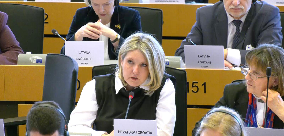 Zastupnice Bušić i  Vojnić u Europskom parlamentu raspravljale o budućnosti transatlantskih odnosa i ulozi Europske unije u multipolarnom svijetu 