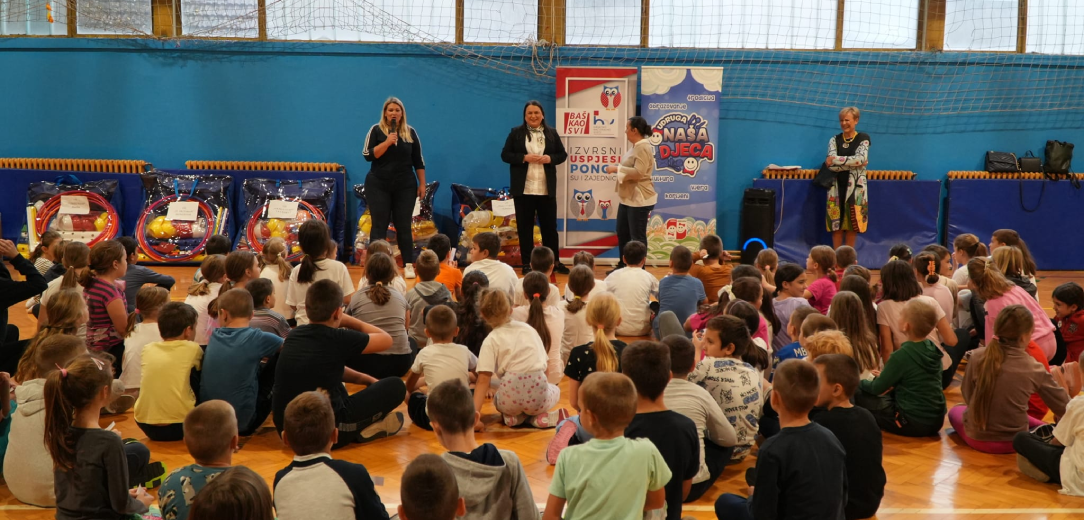 „Sportom do prijateljstva“ – potpora školama 
