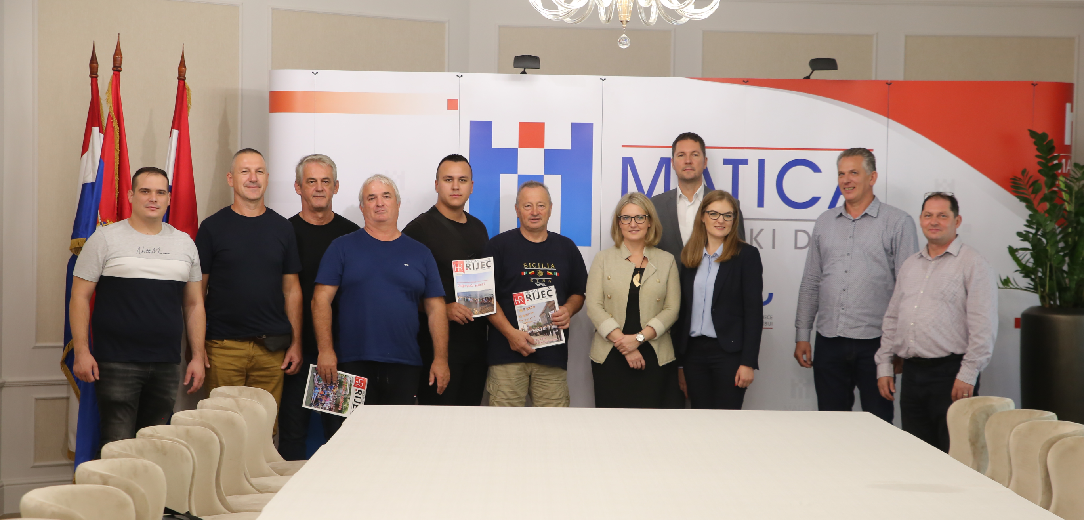 Klapa „More“ iz Šibenika u posjeti Hrvatskom domu – Matica 