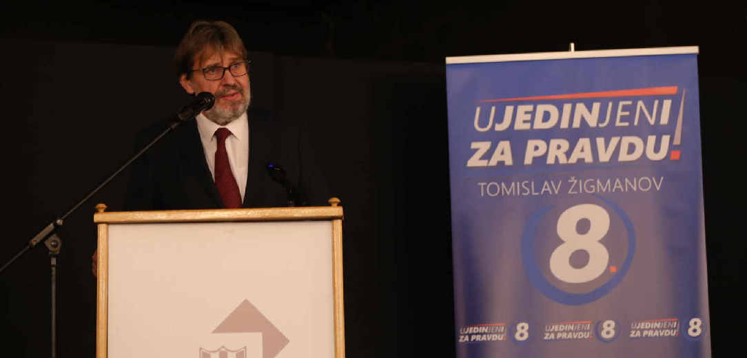 Predizborni skup koalicije „Ujedinjeni za pravdu“ u Subotici