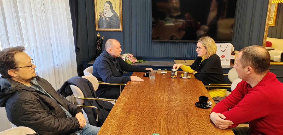 Urednik trećeg programa radija RTV-a posjetio Hrvatski dom – Maticu