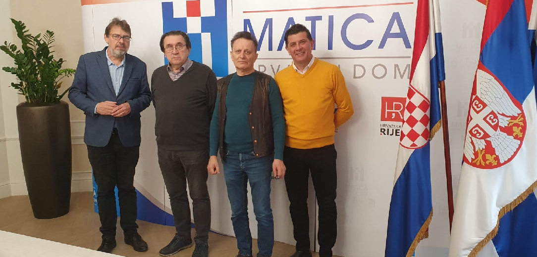 Prof. dr. sc. Veljko Đorđević posjetio Hrvatski dom – Maticu