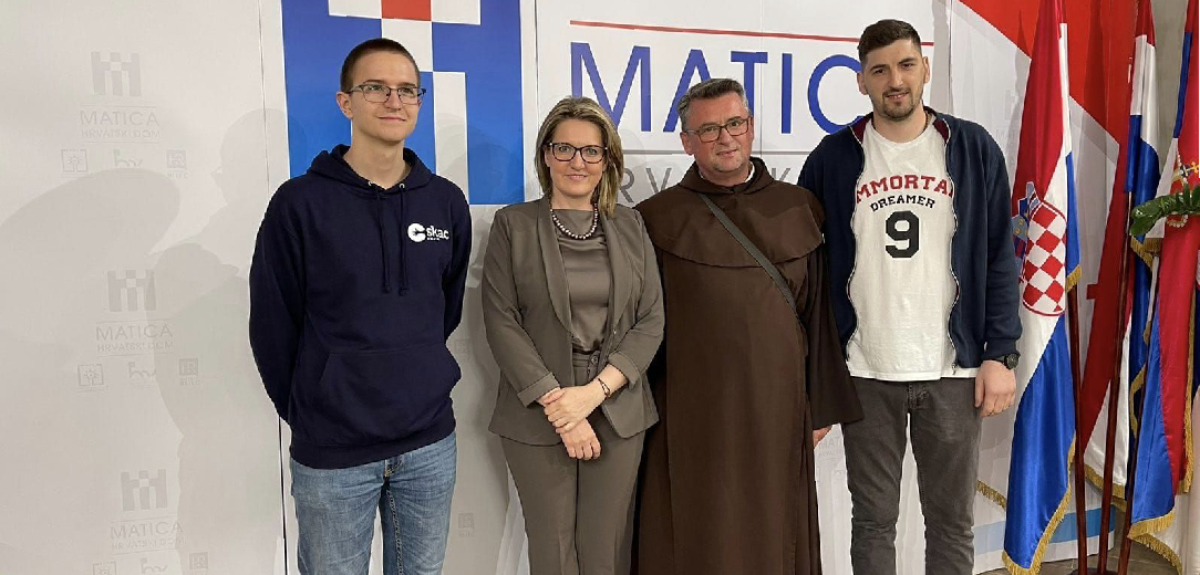 Redovnici karmelićanskog samostana iz Sombora u posjeti Hrvatskom domu – Matici