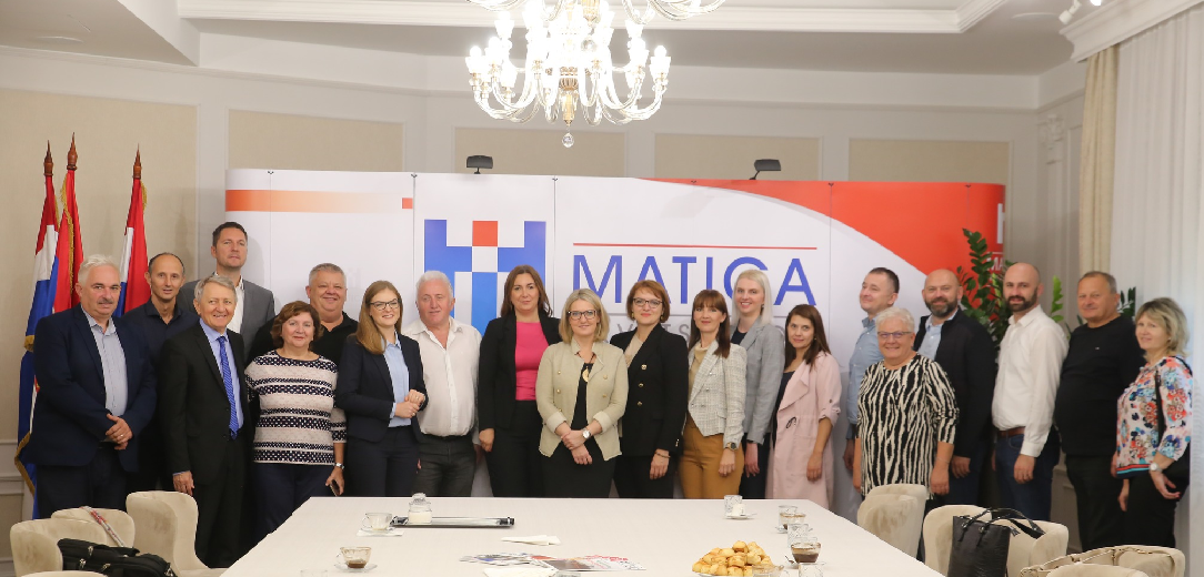 Dužnosnici iz Požeško-slavonske županije u Hrvatskom domu – Matica