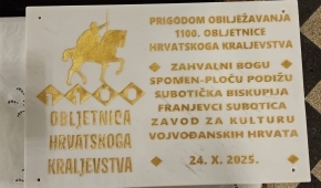 U Subotici obilježena 1100. obljetnica Hrvatskoga Kraljevstva