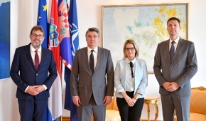 Predstavnici Hrvata iz Republike Srbije u posjetu predsjedniku Republike Hrvatske