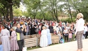 Predsjednica Vojnić na IX. Festivalu voća u Tavankutu