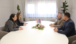 Predstavnici veleučilišta "Lavoslav Ružička" iz Vukovara u posjetu Hrvatskom domu - Matici