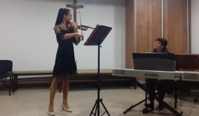 Održan koncert violinistice Ane Marije Vučić u Zemunu
