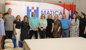 U sklopu višegodišnje suradnje danas je Hrvatski dom — Maticu posjetila delegacija iz Čakovca i Međimurske županije