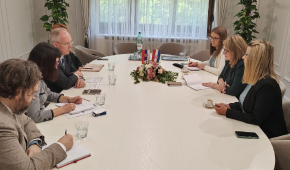 Održan radni sastanak Misije OSCE u Hrvatskom domu – Matici