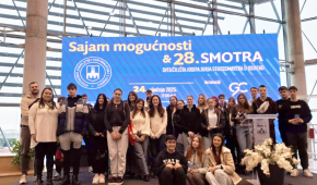 Naši učenici na Sajmu mogućnosti u Osijeku
