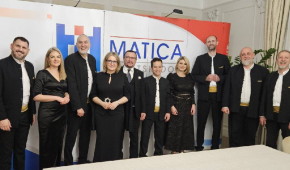 Klapa Kampanel u posjet Hrvatsko domu – Matici 