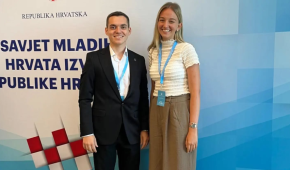 Lucija Horvacki i Darko Peka predstavljaju hrvatsku manjinu u Srbiji u prvom sazivu Savjeta mladih Hrvata izvan Republike Hrvatske