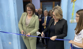 Predsjednica Vojnić i gradonačelnica Šarić otvorile nove prostorije kuće Hrvatske glazbene udruge