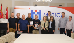 Klapa „More“ iz Šibenika u posjeti Hrvatskom domu – Matica 