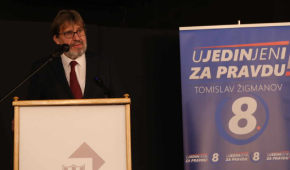 Predizborni skup koalicije „Ujedinjeni za pravdu“ u Subotici