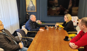 Urednik trećeg programa radija RTV-a posjetio Hrvatski dom – Maticu