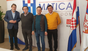 Prof. dr. sc. Veljko Đorđević posjetio Hrvatski dom – Maticu
