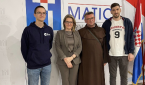 Redovnici karmelićanskog samostana iz Sombora u posjeti Hrvatskom domu – Matici