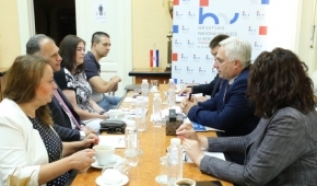 Zastupnik Hrvatskog sabora Veljko Kajtazi posjetio je Hrvatsko nacionalno vijeće u Republici Srbiji