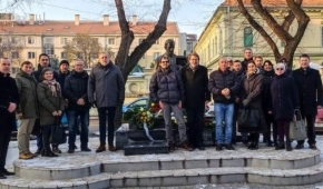 Polaganjem vijenaca obilježena 134. obljetnica smrti biskupa Ivana Antunovića 