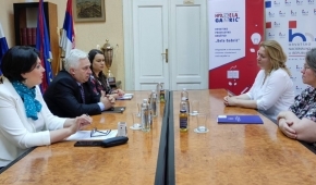 Gradonačelnica Grada Iloka Marina Budimir u posjetu HNV-u