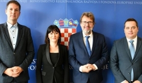 Delegacija hrvatske zajednice iz Republike Srbije u posjetu ministrici Tramišak