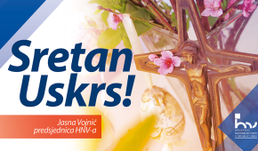 Uskrsna čestitka predsjednice HNV-a Jasne Vojnić