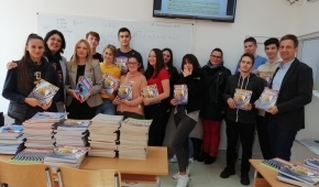 Udžbenici iz matematike na hrvatskom jeziku stigli u Politehničku školu