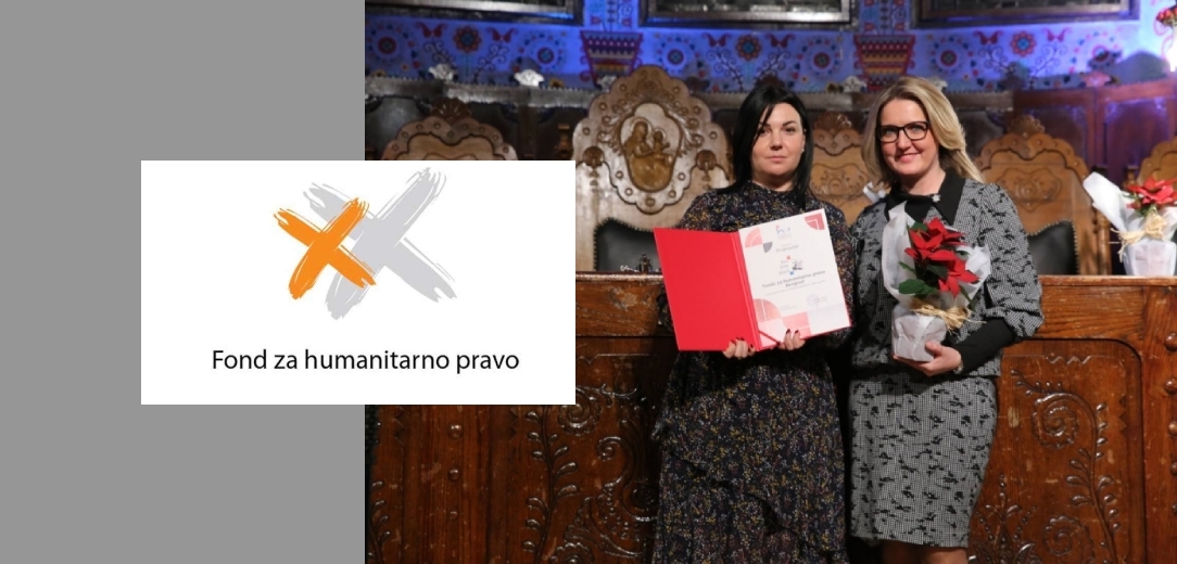 Predstavljamo nagrađene: Fond za humanitarno pravo dobitnik Priznanja „Ban Josip Jelačić“ za 2021. godinu