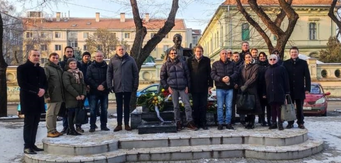 Polaganjem vijenaca obilježena 134. obljetnica smrti biskupa Ivana Antunovića 