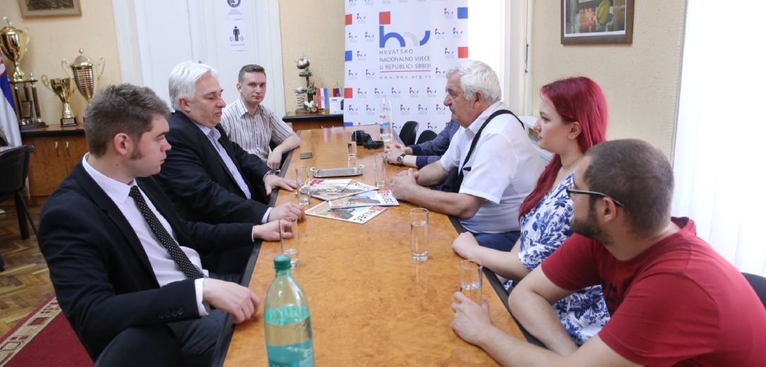 Hrvati iz Tetova u posjetu HNV-u 
