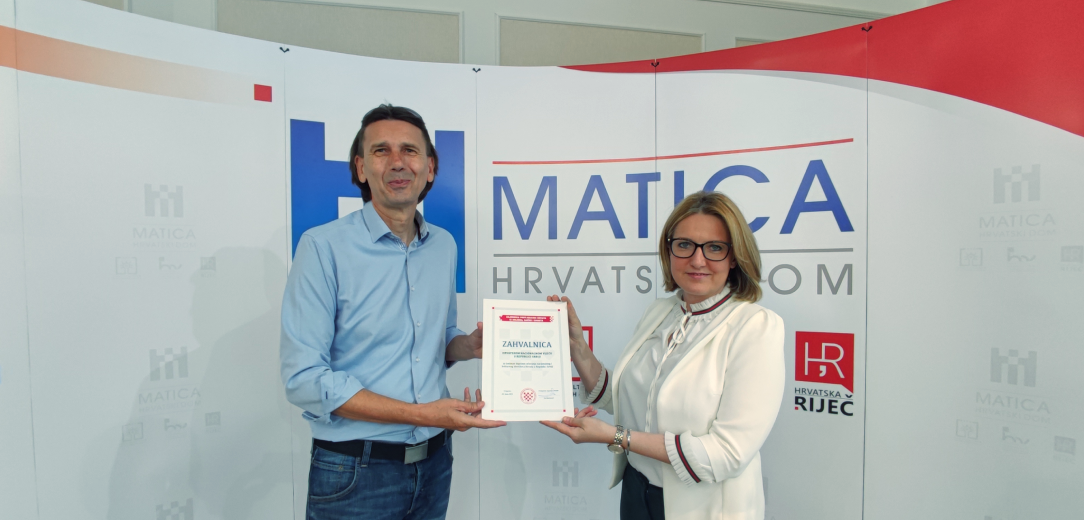 Zajednica protjeranih Hrvata iz Srijema, Bačke i Banata uručila Zahvalnicu HNV-u
