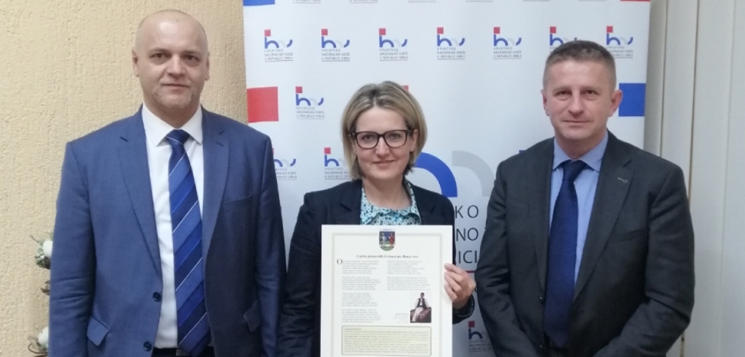 Posjet ravnatelja Instituta društvenih znanosti „Ivo Pilar“ Željka Holjevca HNV-u