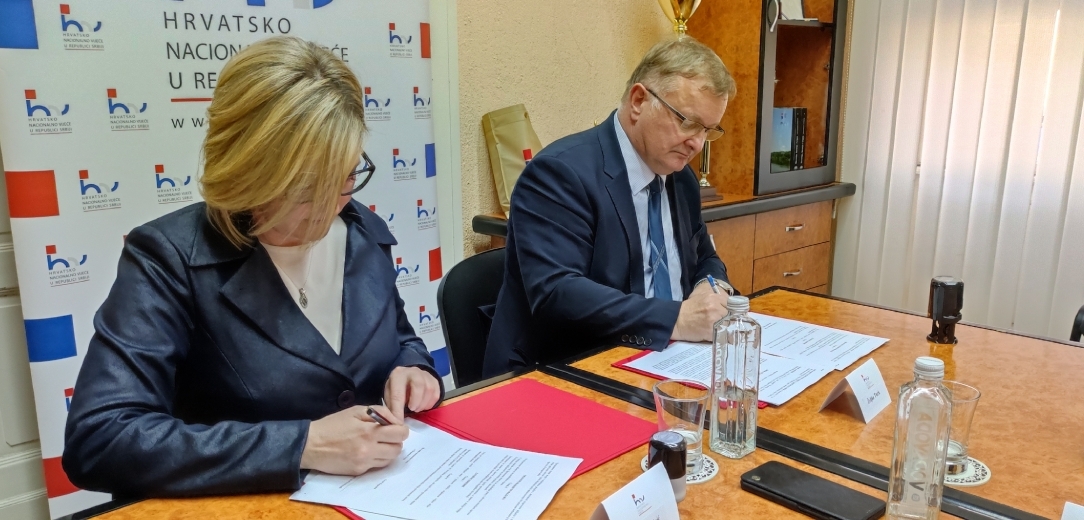 Potpisivanjem Sporazuma o suradnji formalno započeta suradnja HNV-a i Grada Zaprešića
